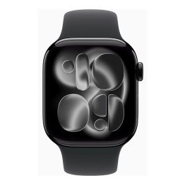 Apple Watch Series 11 GPS 42mm Negro Azabache Correa Deportiva Negra (S/M) MEQT4QL/A
