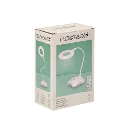Flexo LED Circular Pincello Blanco 10.5x40x9.5 cm, USB, ABS (12 Unidades) Flexo LED Circular Pincello Blanco 10.5x40x9.5 cm, USB, ABS (12 Unidades)