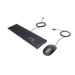HP -INT Pavilion 400 Teclado con Cable de Diseño Delgado para Productividad y Confort