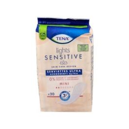 Tena Lady TENA LIGHTS Compresas Ultra Sensitive Mini para Pérdidas Leves, Cuidado Piel, Sin Fragancias ni Tintes - 20 Unidades Precio: 2.49999984. SKU: B149EJRYX3