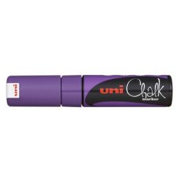 Marcador Tiza Liquida Uni-Ball Chalk Marker Pwe-8K 8.0 Mm Violeta 6 unidades Precio: 27.50000033. SKU: B1HSK99T8E