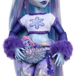 Muñeca monster high abbey bominable articulada, incluye mascota y accesorios de moda 32cm Muñeca monster high abbey bominable articulada, incluye mascota y accesorios de moda 32cm
