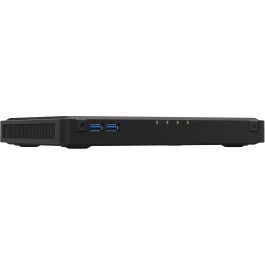 Qnap TBS-464 Servidor NAS Compacto 4 Bahías M.2 SSD, 8GB RAM, Intel Celeron Quad-Core, Dual 2.5GbE, RAID, Sin Discos