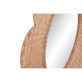 Espejo de pared Home ESPRIT Marrón Natural Tropical 98 x 1 x 98 cm Espejo de pared Home ESPRIT Marrón Natural Tropical 98 x 1 x 98 cm