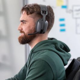 Logitech Zone Vibe 100 Auriculares Inalámbricos Bluetooth con Cancelación de Ruido