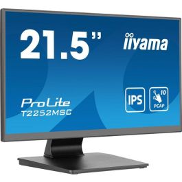 iiyama T2252MSC-B2 Monitor Táctil 21.5" IPS Full HD (1920x1080) 5ms HDMI DP USB Altavoces Negro