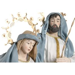 DKD Home Decor Nacimiento Navidad Moderna Poliester Azul Blanco 28x48x90 cm Precio: 189.4999997. SKU: B129X9B7PT