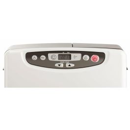 Qlima QLI8713508794969 Estufa de Gasóleo Electrónica Silenciosa Blanco/Negro para 54m² con Depósito de 9L