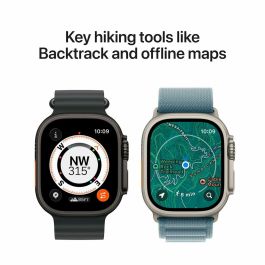 Apple Watch Ultra 3 Titanium Cellular 49mm, Alpine Loop Negro (Talla M)