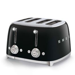 Smeg Toaster 4X4 50´Style Black TSF03BLEU Precio: 158.59000036. SKU: B12AM47F7L