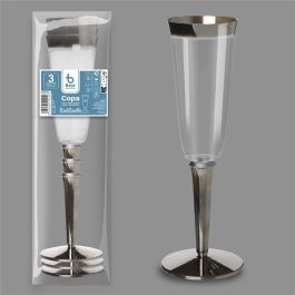 Best Products Copa de Cava Reutilizable 180 cc, Pack 3 Unidades, Plástico Precio: 2.6899994. SKU: B14996285H