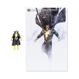 McFarlane Toys Figura articulada Black Adam con Comic Endless DC Comics 7cm