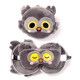 Puckator Almohada de Viaje y Antifaz Búho Winston Relaxeazzz Adoramals 95% Poliéster 5% Spandex Precio: 12.68999963. SKU: B1AZ3F348B
