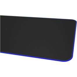 GENESIS Boron 500 XXL RGB Alfombrilla de Ratón Gaming, Negra, con Iluminación LED RGB Multicolor, 800x400mm para Escritorio Completo