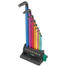 Wera 05133165001 Juego de llaves allen Hex-Plus Multicolour, métricas, 9 piezas (1.5, 2, 2.5, 3, 4, 5, 6, 8, 10 mm) Precio: 65.59000052. SKU: B1BY5EHH6W