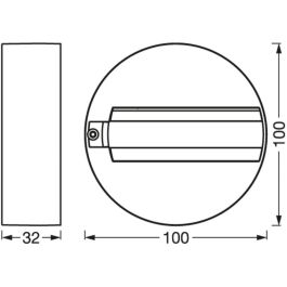 Ledvance LVE-4058075764200 Foco de Carril LED Proyector Modular con Base Redonda de Aluminio