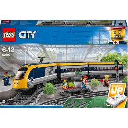 LEGO 60197 Tren de Pasajeros con Motor Teledirigido, Juego de Construcción City, 6-12 Años, 677 Piezas