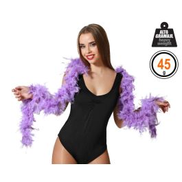 Boa de Plumas Morado 45 gr Accesorio Temática Años 20 Violeta Adulto Polyester Precio: 4.88999962. SKU: B12LED3MK8