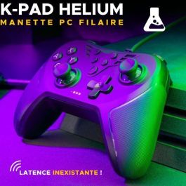 Controlador Gamer - THE G-LAB - K-PAD HELIUM - Con cable - PC y PS - Negro