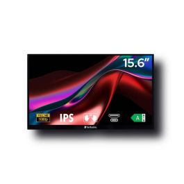 Monitor Portátil Táctil Verbatim PMT-15 15.6"/ Full HD/ Multimedia/ Negro Monitor Portátil Táctil Verbatim PMT-15 15.6"/ Full HD/ Multimedia/ Negro