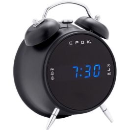 BIGBEN RR90EPOKN EPOK Radio reloj despertador - Doble alarma - Negro