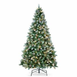 DKD Home Decor Árbol de Navidad Moderno Green Forest Verde 180 cm con 250 Luces LED Integradas y Desmontable, Materiales PE y Metal Precio: 119.50000051. SKU: B1BJJRG8KP
