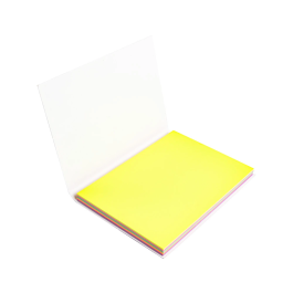Q-connect Bloc de Notas Electrostáticas Adhesivas Quita y Pon 70x100 mm 100 Hojas 5 Colores Fluorescentes