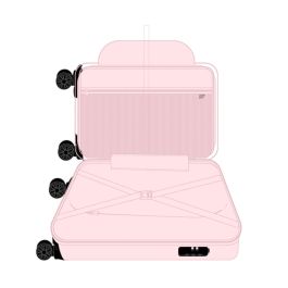 Safta Miffy Flores - Trolley de Cabina Rígida 20" - Maleta de Viaje Infantil para Niños 34,5x55x20 cm