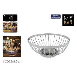 Panera Frutero Cromada 20.5 x 8.5 cm My Bar (12 Unidades) Precio: 43.49999973. SKU: B1ACQ6EYCL
