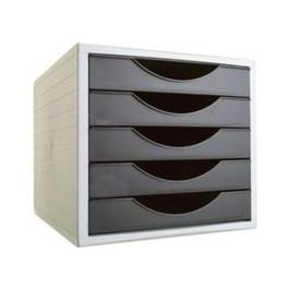 Archivo 2000 Módulo Archivotec 5 Cajones Válido Para Formato Din A4, Fólio Y Subcarpeta 340x270x260 mm Negro Precio: 24.69000039. SKU: S8401211