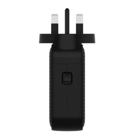 Targus Cargador GaN 140W USB-C PD 3.1 & USB-A, Carga Rápida para Portátiles, Smartphones y Tablets, Múltiples Puertos, Negro