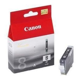 Canon CLI-8Bk Tinta Negra para Impresoras Canon Ix 4000-5000, Ip 4200-5200-5200R-6600D-4300-5300-4500-6700D Mx 700-850 - Pro 9000 - Mp 500-800-830-530-600-610 Precio: 14.95000012. SKU: S0400304