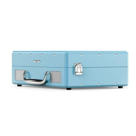 Mixx Audio Tocadiscos de Vinilo Revival 55 con Altavoces Estéreo Integrados, 3 Velocidades, Bluetooth, Salida RCA - Azul