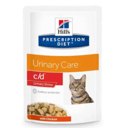 Hill's Hpd Feline C-D Urinary Stress Pouch Caja 12x85 gr Alimento para Gatos con Problemas Urinarios Precio: 25.4999998. SKU: B13D6PQ8JY