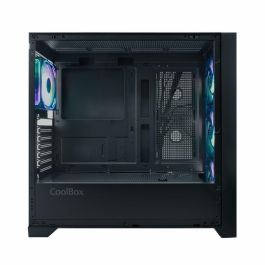 Coolbox Caja Ordenador Gaming Ge2000 Dualview ATX, Cristal Templado, ARGB, COO-CHA-GE2000-0