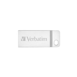 Verbatim Metal Executive USB 2.0 Drive 64GB, Carcasa Metálica Pequeña, Resistente al Agua y al Polvo con Llavero