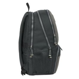 Mochila Escolar Real Madrid C.F. Gris 30 x 42 x 17 cm