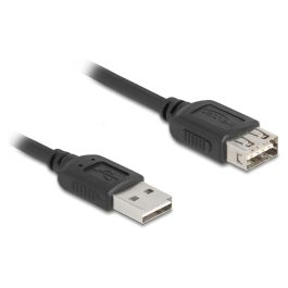 DeLOCK Cable de extensión USB 2.0 A macho a A hembra, 3 m - 81514 - Negro, Velocidad 480 Mbps Precio: 37.50000056. SKU: B1KJYHMPM9