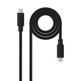 Nanocable 10.01.4101-L150 Cable USB 3.1 Gen2 Tipo-C a Tipo-C 10Gbps, 100W (5A) con E-Mark. Soporta 4K 60Hz y Thunderbolt 3, 1.5m, Negro. Nanocable 10.01.4101-L150 Cable USB 3.1 Gen2 Tipo-C a Tipo-C 10Gbps, 100W (5A) con E-Mark. Soporta 4K 60Hz y Thunderbolt 3, 1.5m, Negro.