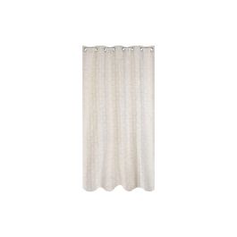 DKD Home Decor Cortina Tradicional Beige Poliester 260 x 260 x 140 cm Jaquard 8 Anillas