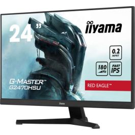 Iiyama Monitor G2470HSU-B6 24" G-MASTER IPS Full HD 180Hz, 0.2ms, USB 3.2, Altavoces, Negro Iiyama Monitor G2470HSU-B6 24" G-MASTER IPS Full HD 180Hz, 0.2ms, USB 3.2, Altavoces, Negro
