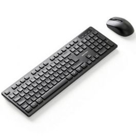 Teclado y Ratón Inalámbricos Vention Combo KTDB0-ES/ Negro