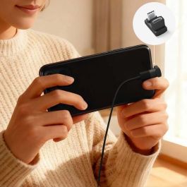 MicroConnect Adaptador USB4 3x2 USB-C Doble Ángulo, 240W, 40Gbps, 8K