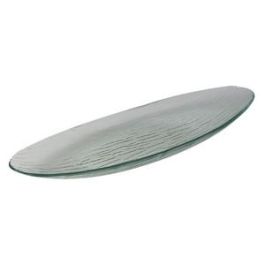 STEELITE Fuente de vidrio OvalGlass 66x15 cm para buffet y mesa, vajilla moderna (Set de 3) Precio: 25.88999974. SKU: B1FPPYKNAL