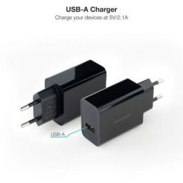 Cargador de Pared Nanocable 10.10.2004/ 1xUSB/ 2.1A/ Negro Cargador de Pared Nanocable 10.10.2004/ 1xUSB/ 2.1A/ Negro