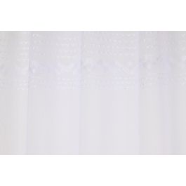 Cortina Boho DKD Home Decor Blanco 260 x 140 cm (2 Unidades) Cortina Boho DKD Home Decor Blanco 260 x 140 cm (2 Unidades)