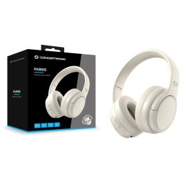 Conceptronic Auriculares Inalámbricos PARRIS03C Bluetooth Color Crema