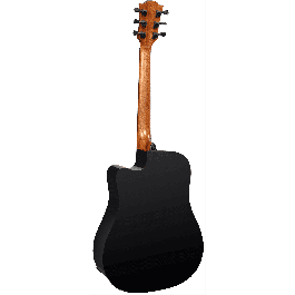 LAG Guitarra Acústica Dreadnought Cutaway Tramontane 118 A/E Electroacústica Negra Brillante