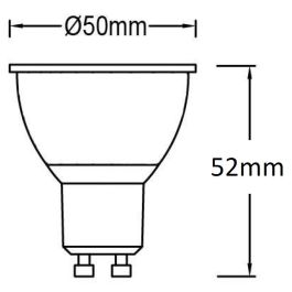 Panasonic-Panalight LDRHV4L27WG104EP Lámpara LED Dicroica GU10 3,7W 2700K 38º CRI80 Panasonic-Panalight LDRHV4L27WG104EP Lámpara LED Dicroica GU10 3,7W 2700K 38º CRI80