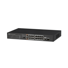 (Dh-Pfs3117-16Et-135) Dahua Switch Poe 16 Puertos + 1 Puerto Gigabit Precio: 175.2322. SKU: S5615947